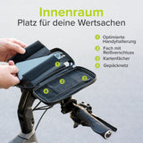 VELMIA Wasserdichte Handyhalterung fürs Fahrrad mit innovativer Befestigung - 360° Drehbar