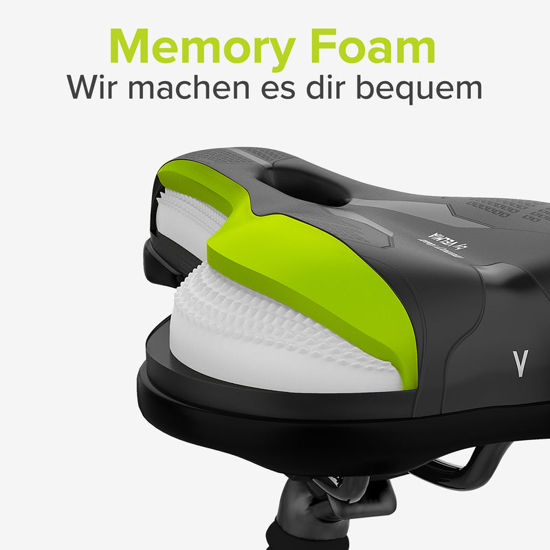 damensattel citybike Bequemer Fahrradsattel für Damen & Herren