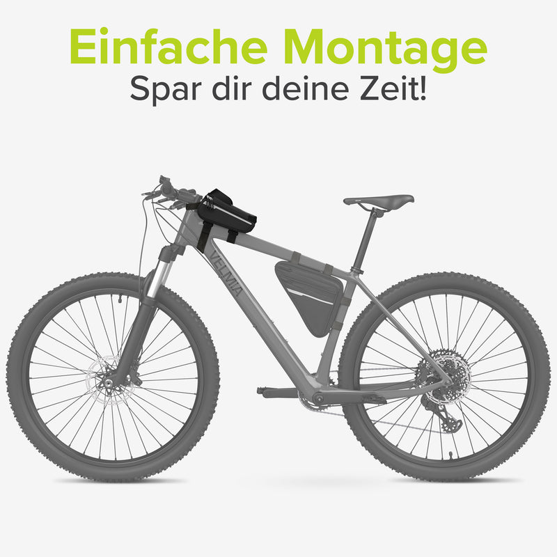 fahrradtasche rahmen mtb Fahrrad Rahmentasche – Wasserfestes Platzwunder