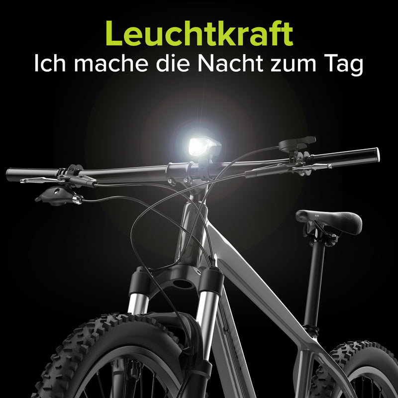 led fahrradbeleuchtung fest montiert Fahrradlicht für Vorne kaufen
