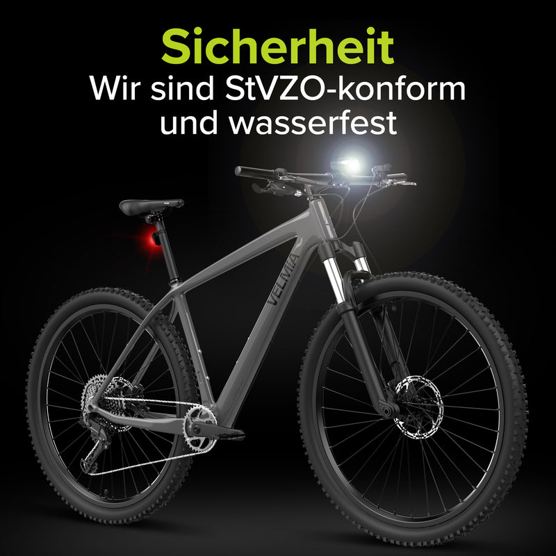 retrobikefranken - fahrrad vorderlicht rücklicht dynamo lichtanlage  beleuchtungs set