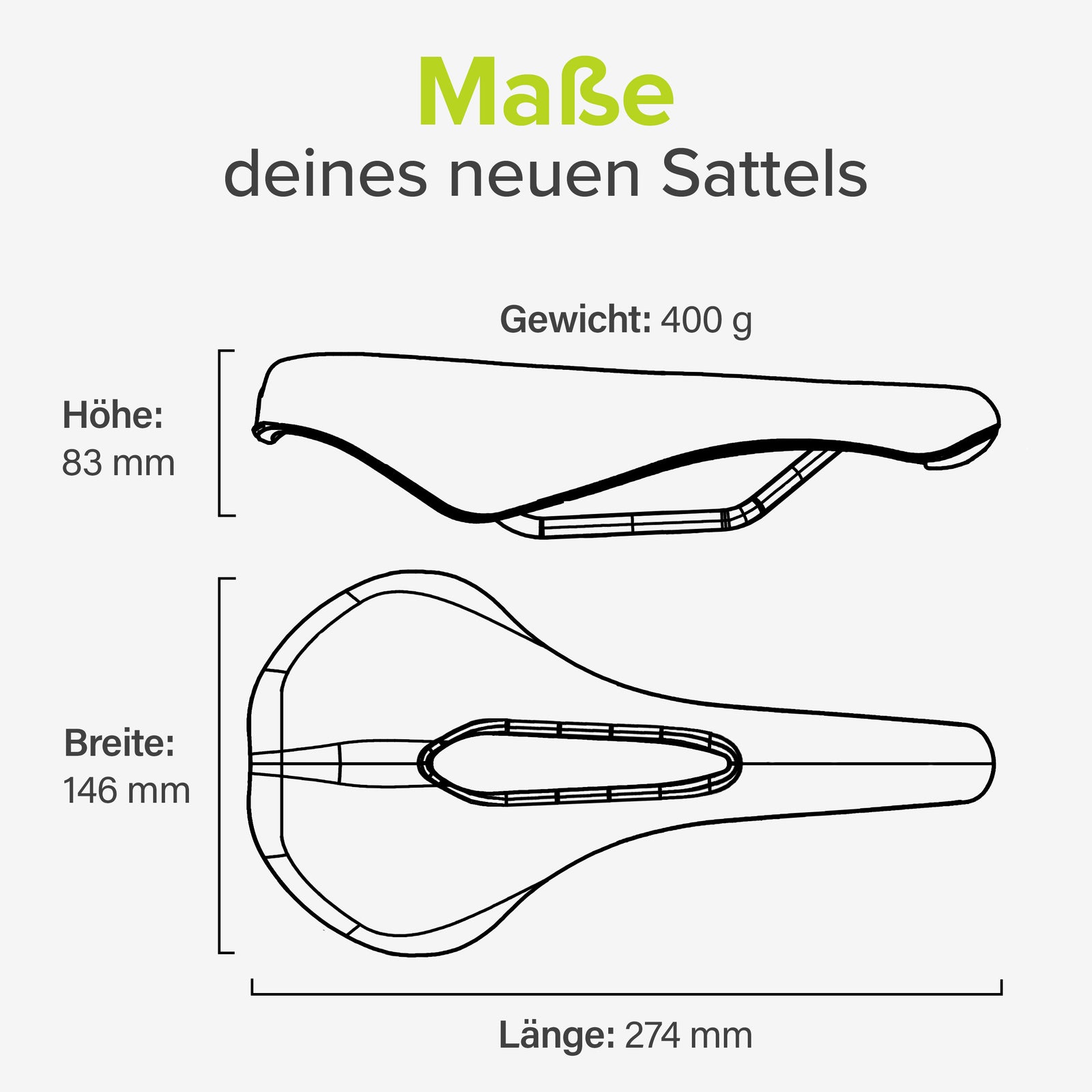 MTB Sattel für mehr Komfort im Gelände