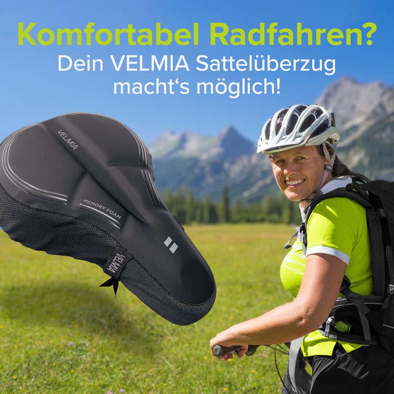 Sattelbezug Trekking & City - für bequeme Fahrten – VELMIA