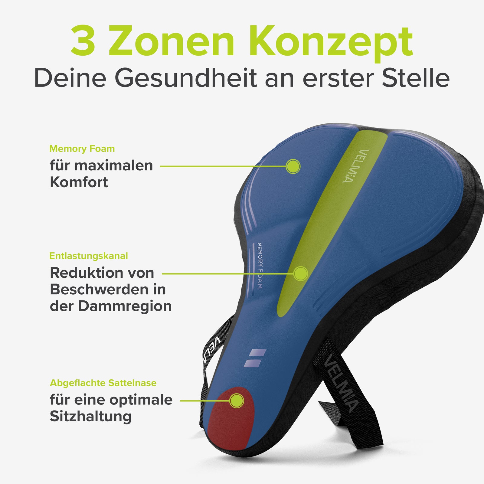 fahrradsattel polsterbezug Sattelbezug Trekking & City