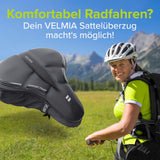 VELMIA Sattelbezug Trekking I City - für bequeme Fahrten