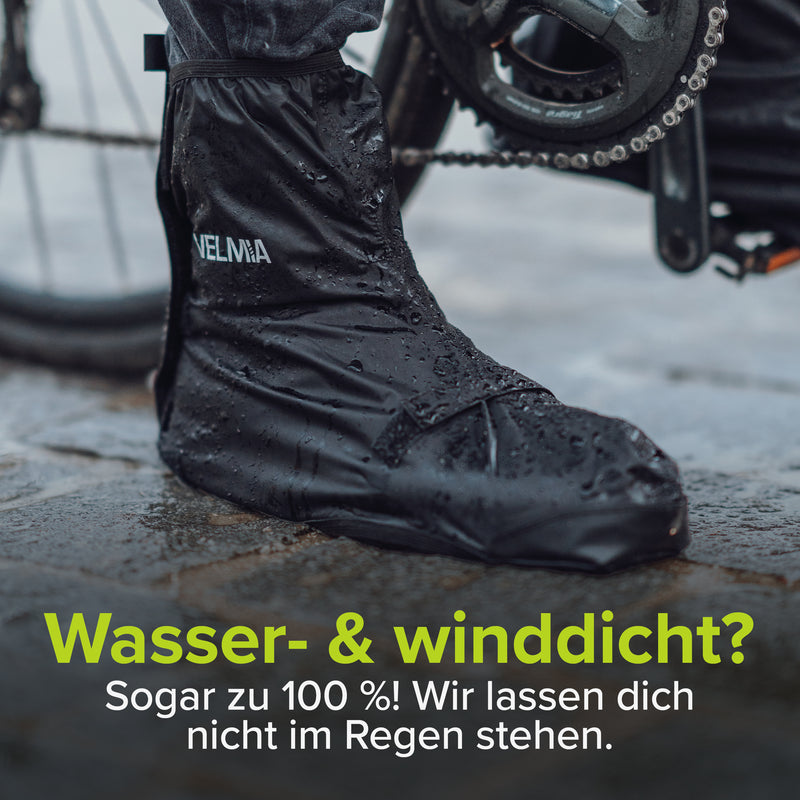 visibility fahrradschuhe Fahrrad Überschuhe - trockene Füße unterwegs