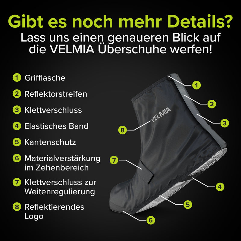 rennrad regenschuhe Fahrrad Überschuhe - trockene Füße unterwegs