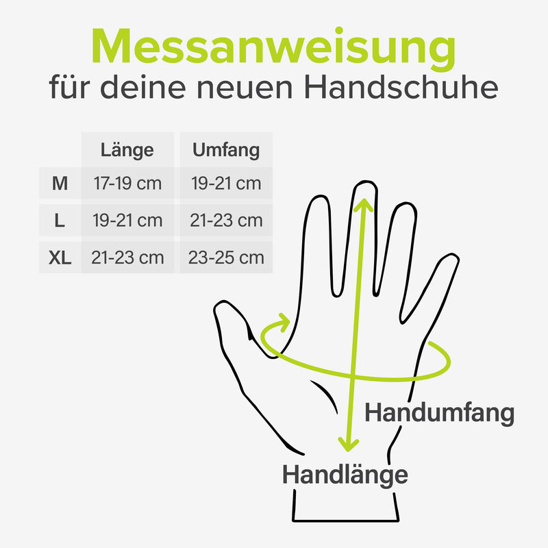 VELMIA Fahrrad Handschuhe Sommer für Damen & Herren I Mit Ausziehhilfe, Grip Print und Reflektor