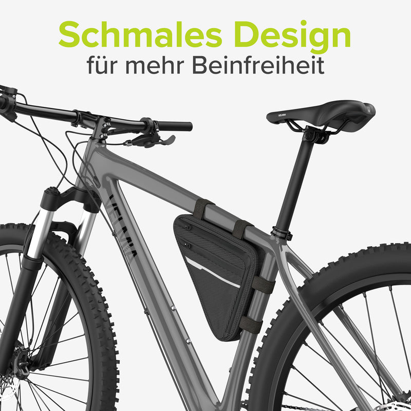 TOP VELO Fahrradtasche TOP VELO Fahrrad-Dreieckstasche Biketasche  Rahmenbeutel Fahrradzubehör