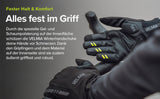 VELMIA Fahrrad Handschuhe Winter mit Touchscreen Funktion I wasserdichte Winterhandschuhe für Herren & Damen